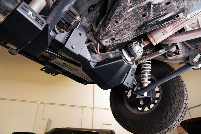 DV8 Offroad 21-22 Ford Bronco Rear Differential Skid Plate - #SPBR-03