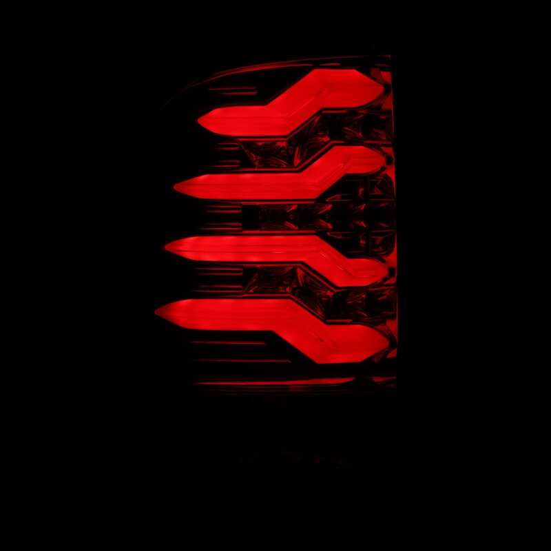 AlphaRex 640020 09-18 Dodge Ram 1500 PRO-Series LED Tail Lights Red Smoke