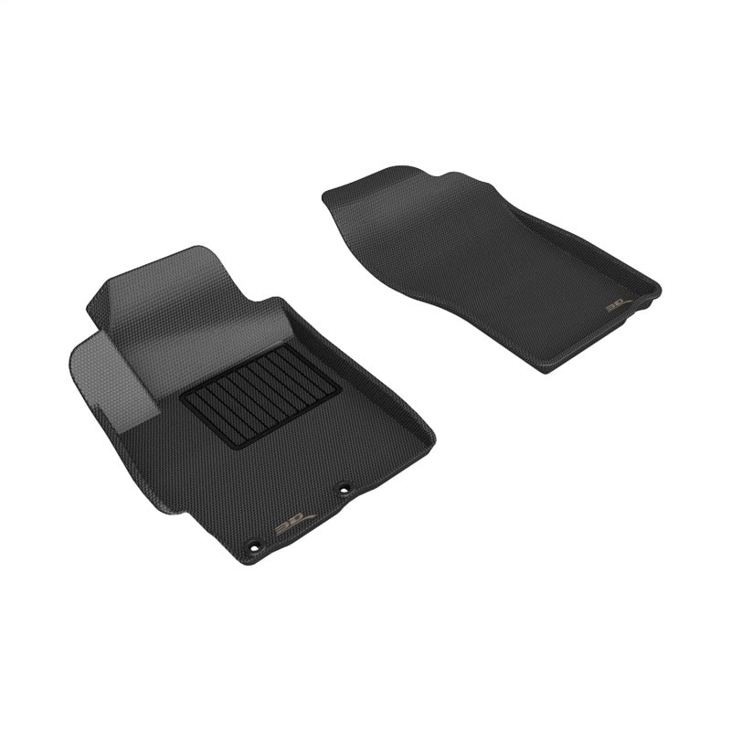 3D MAXpider Kagu Front Floor Mats for 2008-2017 Mitsubishi Evolution X/Lancer