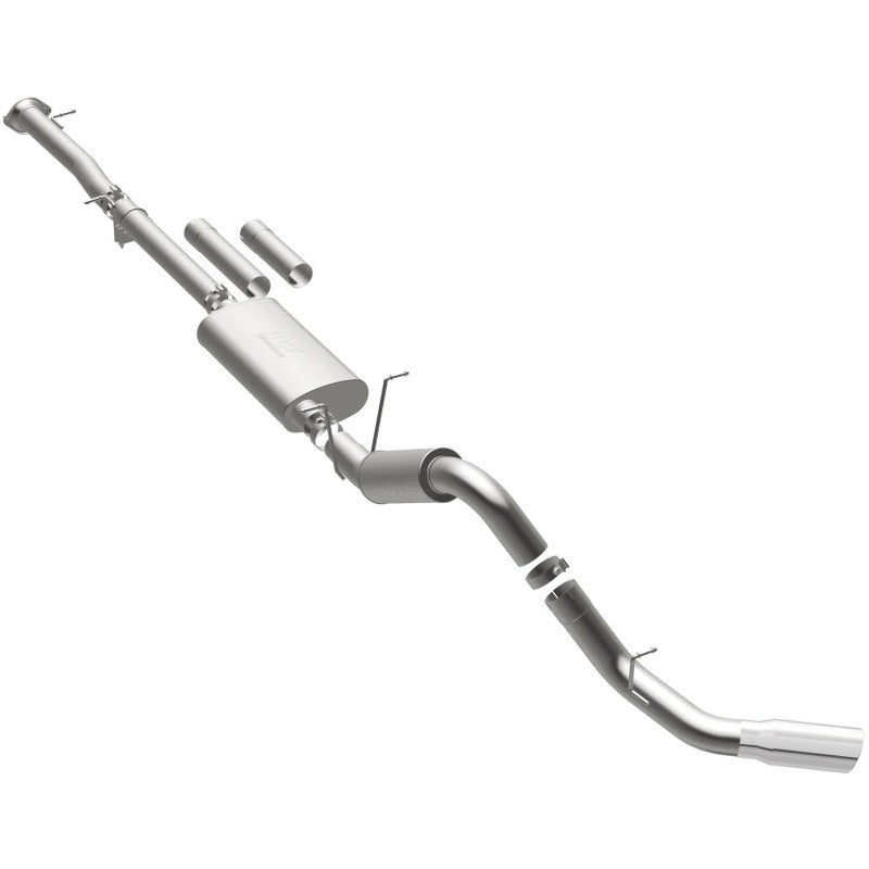 MagnaFlow 19026 Stainless Cat-Back Exhaust 2015 Chevy Silverado 2500HD 6.0L P/S Rear Exit 5in - #19026