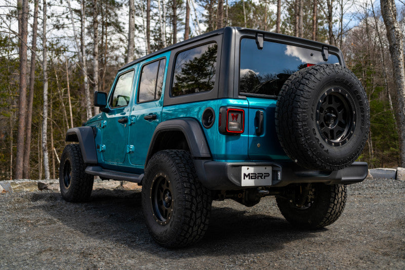 MBRP S5527409 Cat-Back Exhaust System - 2018-2026 Jeep Wrangler JL | T409 Stainless