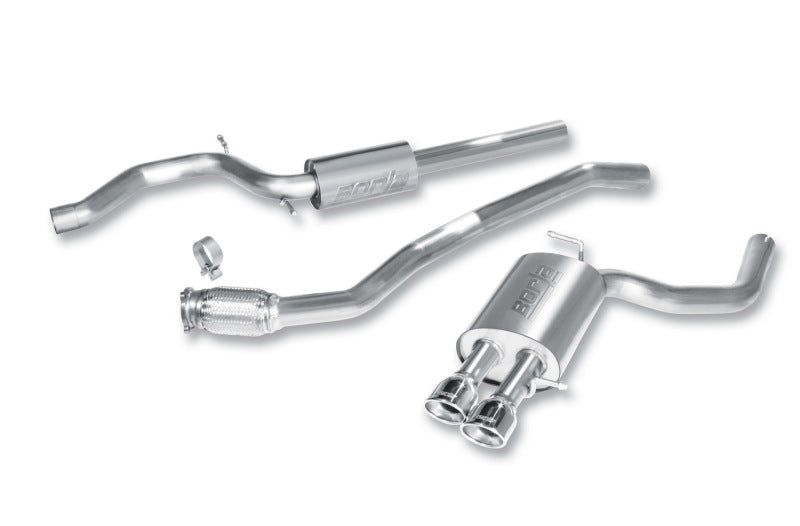 Borla 140315 09-15 Audi A4 Quattro Base SS Catback Exhaust - #140315
