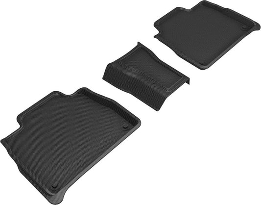 3D MAXpider Kagu Rear Floor Mats for 2020-2024 Mercedes-Benz GLE350 +4 more