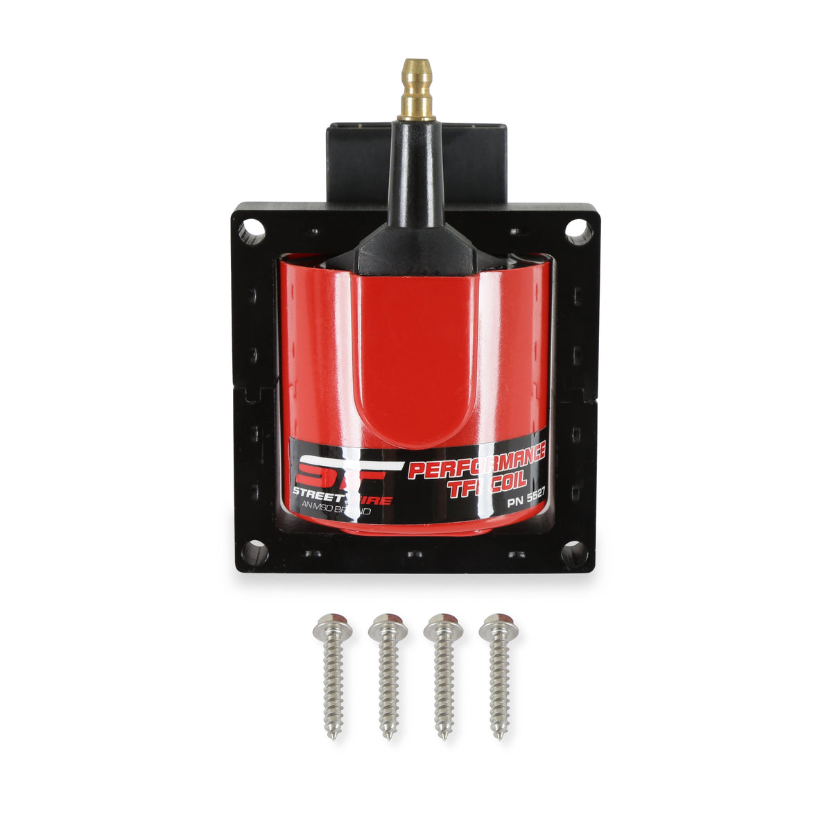 MSD 5527 Street Fire Ignition Coil, Red, 1983-1997 for Ford TFI style, Individual