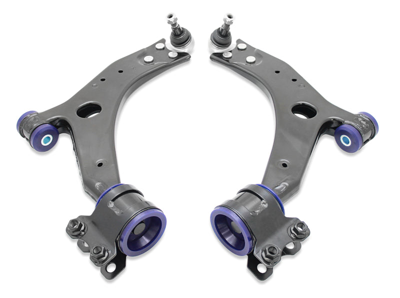 SuperPro Front Lower Control Arm Set w/Bushings (21mm Ball Joint)