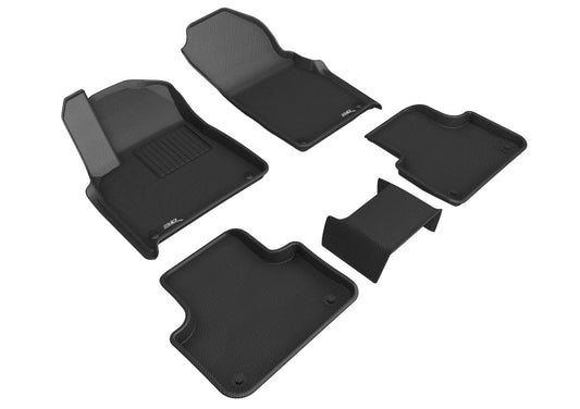 3D MAXpider Kagu Front & Rear Floor Mats for 2019-2024 Lamborghini Urus