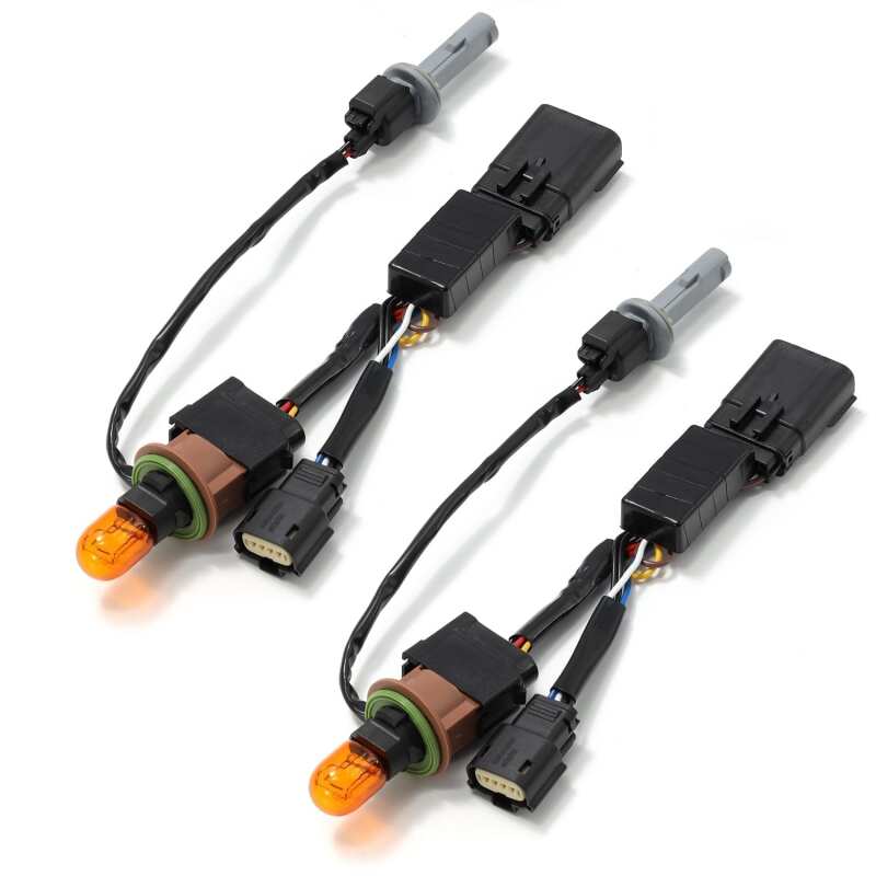 AlphaRex 810008 18-20 Ford F-150 Lariat Wiring Adapter Stock Projector Headlight to AlphaRex Headlight Converter