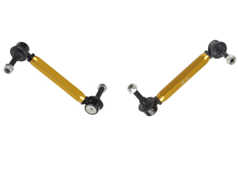 Whiteline KLC173 Rear Sway Bar Link Kit Heavy Duty-Adjustable Steel Ball for 1998-2005 Hyundai Sonata, 2009-2012 Nissan GT-R