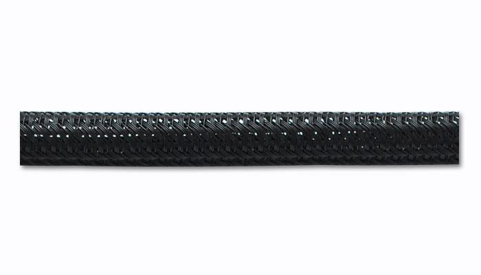 Vibrant 1in O.D. Heat Protect Flexible Sleeving (5 foot length) Black