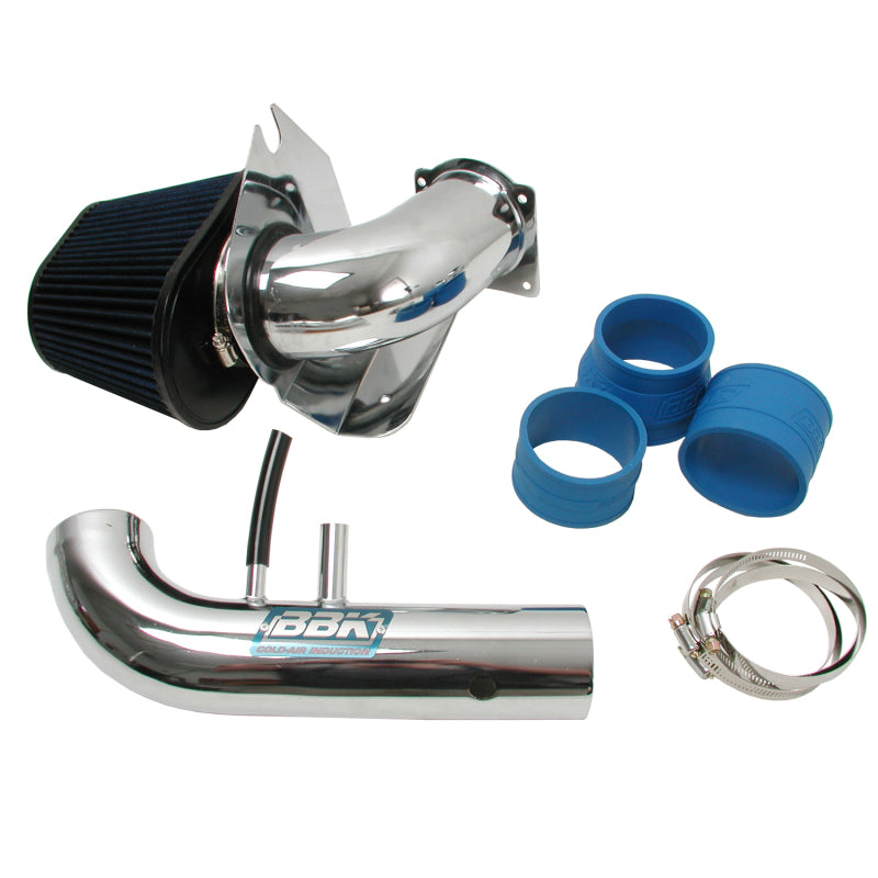 BBK Performance 1718 Cold Air Intake Kit Chrome for 1996-2004 Ford Mustang GT 4.6L