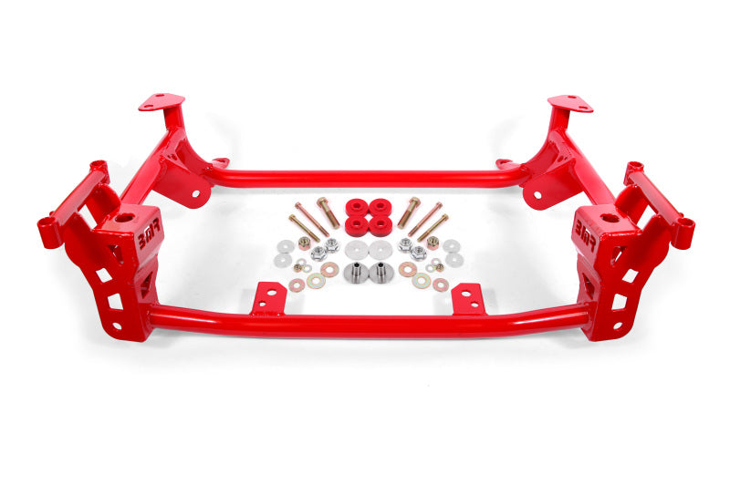 BMR 2015-2023 Ford Mustang GT Lightweight K-Member - Red