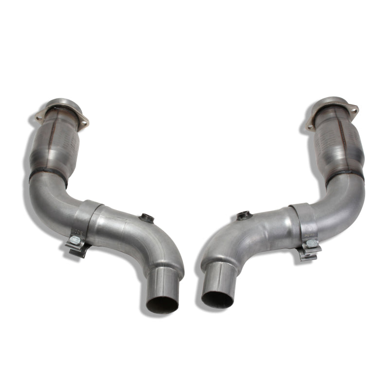 BBK Performance 16481 High Flow Mid Pipe with Catalytic Converters (3 in) for 2006-2023 Dodge Challenger / Charger (6.1L / 6.4L Hemi / 6.2L Supercharged Hemi)