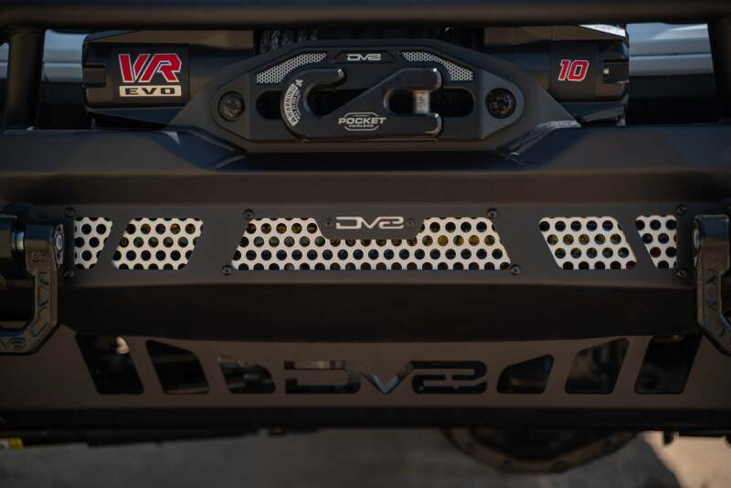DV8 Offroad 07-18 Jeep Wrangler JK / 18-23 Wrangler JL / 20-23 Gladiator JT MTO Series Front Bumper - #FBJL-12