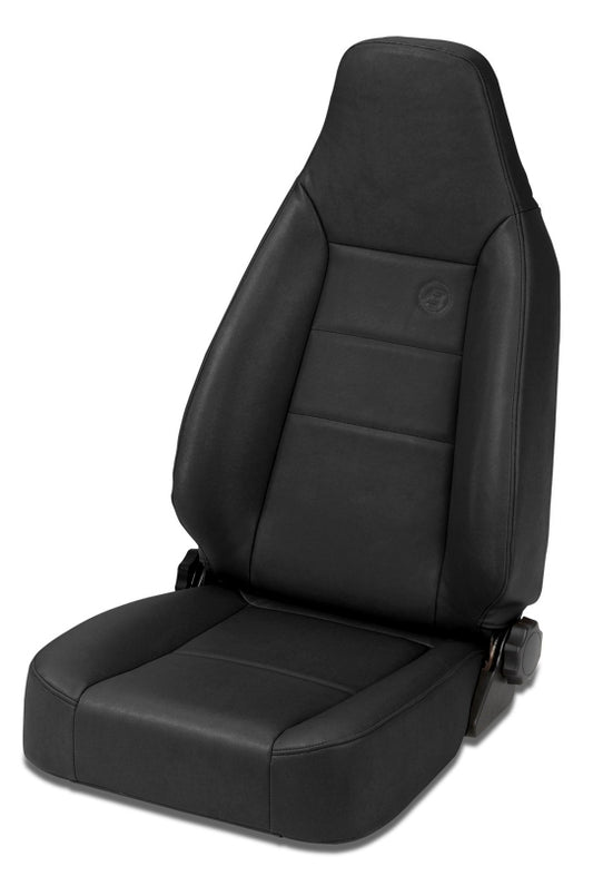 Bestop 76-86 for Jeep CJ7 Front Trailmax II Sport Seat (All Vinyl Black Crush)