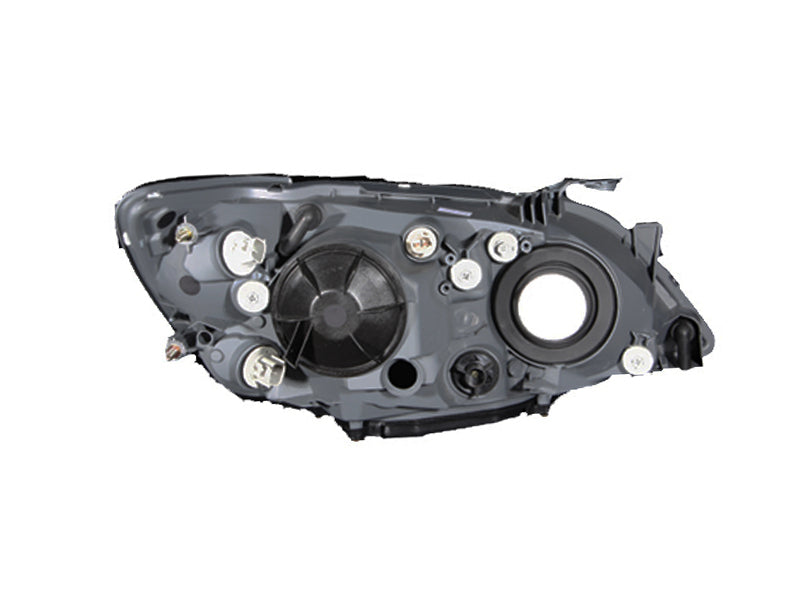 ANZO 01-05 Lexus IS300 Crystal Headlights Black