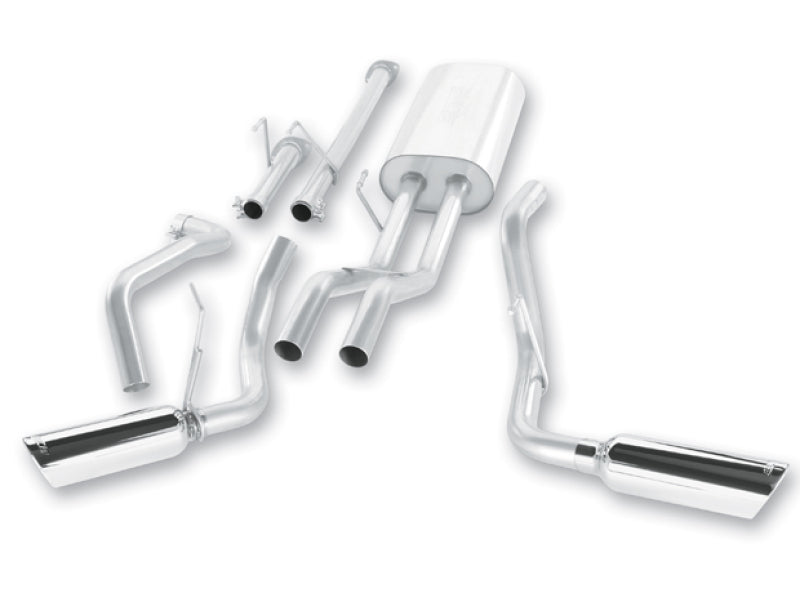 Borla 140332 09-15 Toyota Tundra 4.6L / 5.7L V8 Crew Max / Double Cab SS Dual Split Catback Exhaust - #140332