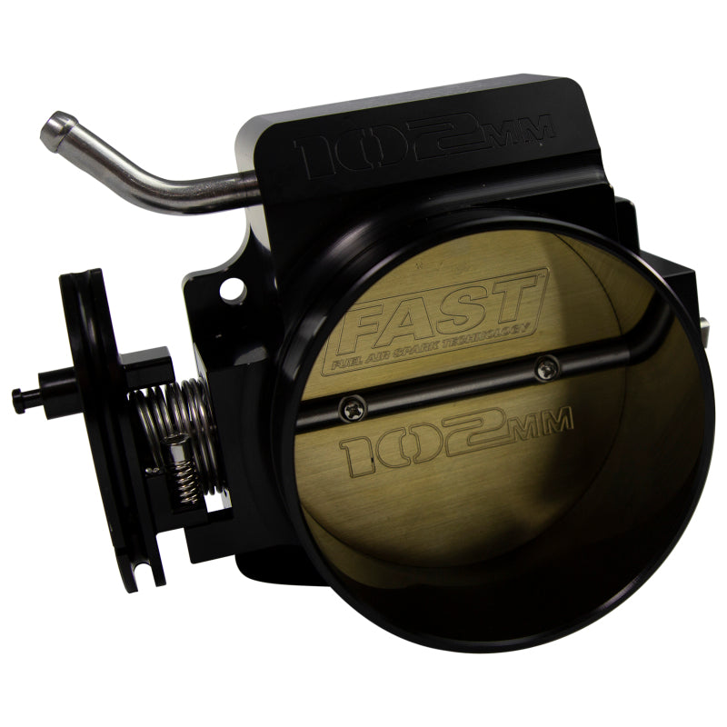 FAST 54106 LSX 102mm Throttle Body without TPS and IAC Black