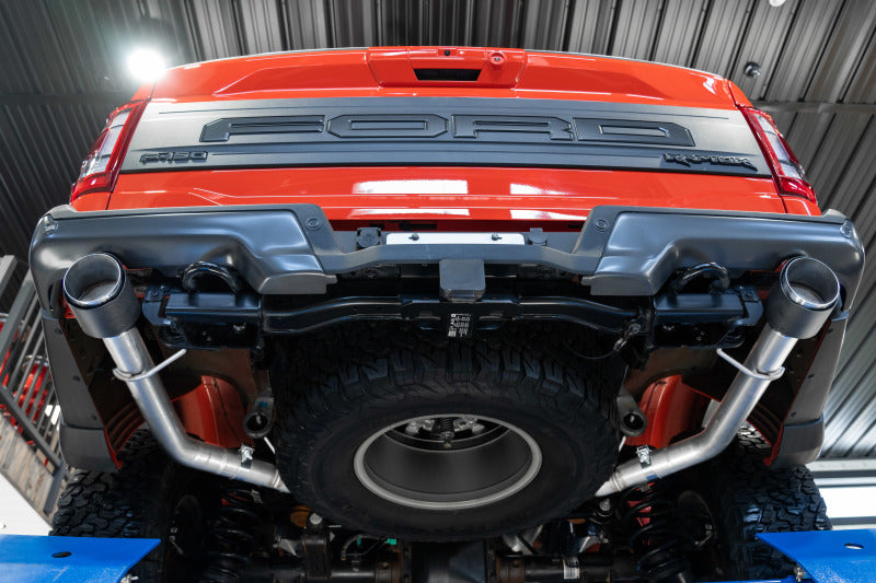 MBRP 2021+ Ford F-150 Raptor Axle-Back T304 Perf. Exhaust Sys