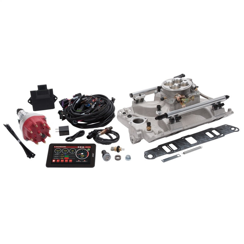 Edelbrock 35970 Pro Flo 4 Fuel Injection Kit Sequential Port Pontiac 326-455 ci 550 Max HP 2 lb/hr