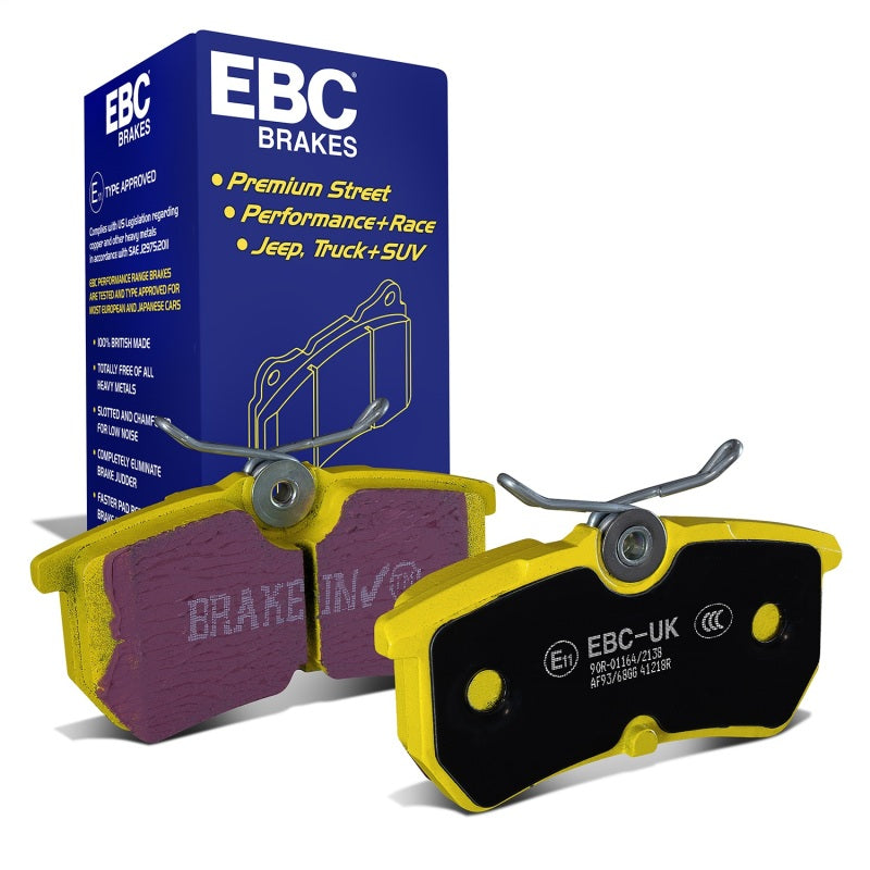 EBC 13+ Ford Fiesta 1.6 Turbo ST Yellowstuff Rear Brake Pads DP41218R