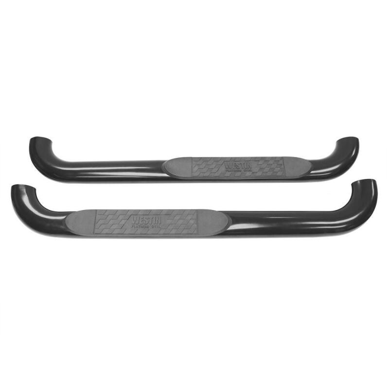 Westin 21-2325 Platinum 4 Oval Nerf Step Bars for 2002-2009 Dodge Ram 1500 Black