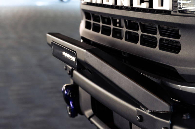 DV8 Offroad 21-22 Ford Bronco Factory Modular Front Bumper Bull Bar - #LBBR-04