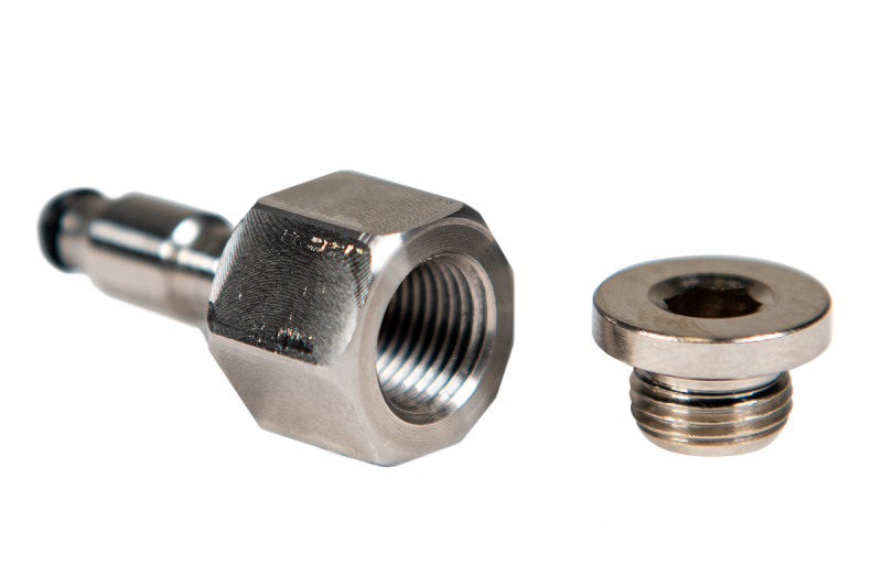 Fleece Performance FPE-FPTP-GM-1116 for 11-16 GM 2500/3500 LML Duramax Return Fuel Pressure Test Port