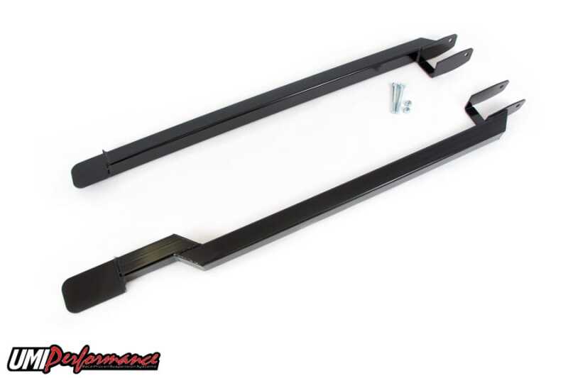 UMI Performance 2000-R Boxed Style Weld-In Subframe Connectors Red