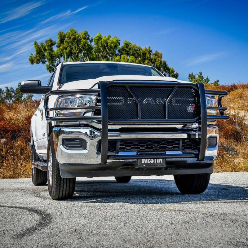 Westin 57-4025 HDX Grille Guard for 2019-2024 Ram 2500/3500 Black
