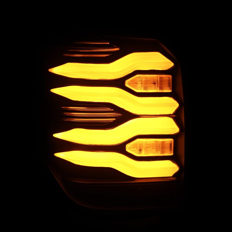 AlphaRex 690040 10-21 Toyota 4Runner LUXX LED Taillights Black w/Activation Light/Sequential Signal