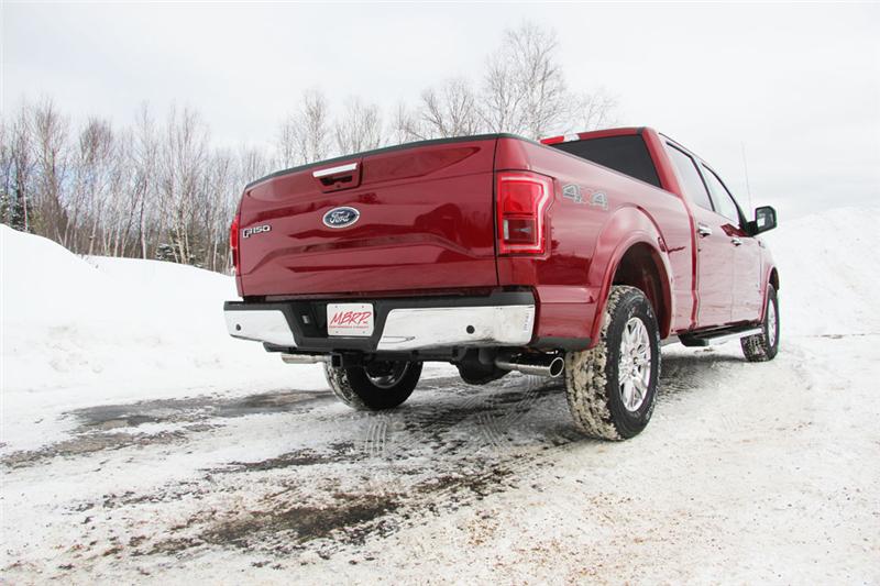 MBRP S5257AL Armor Lite Cat-Back Exhaust - 2.5-Inch Dual Side Exit | Aluminized
