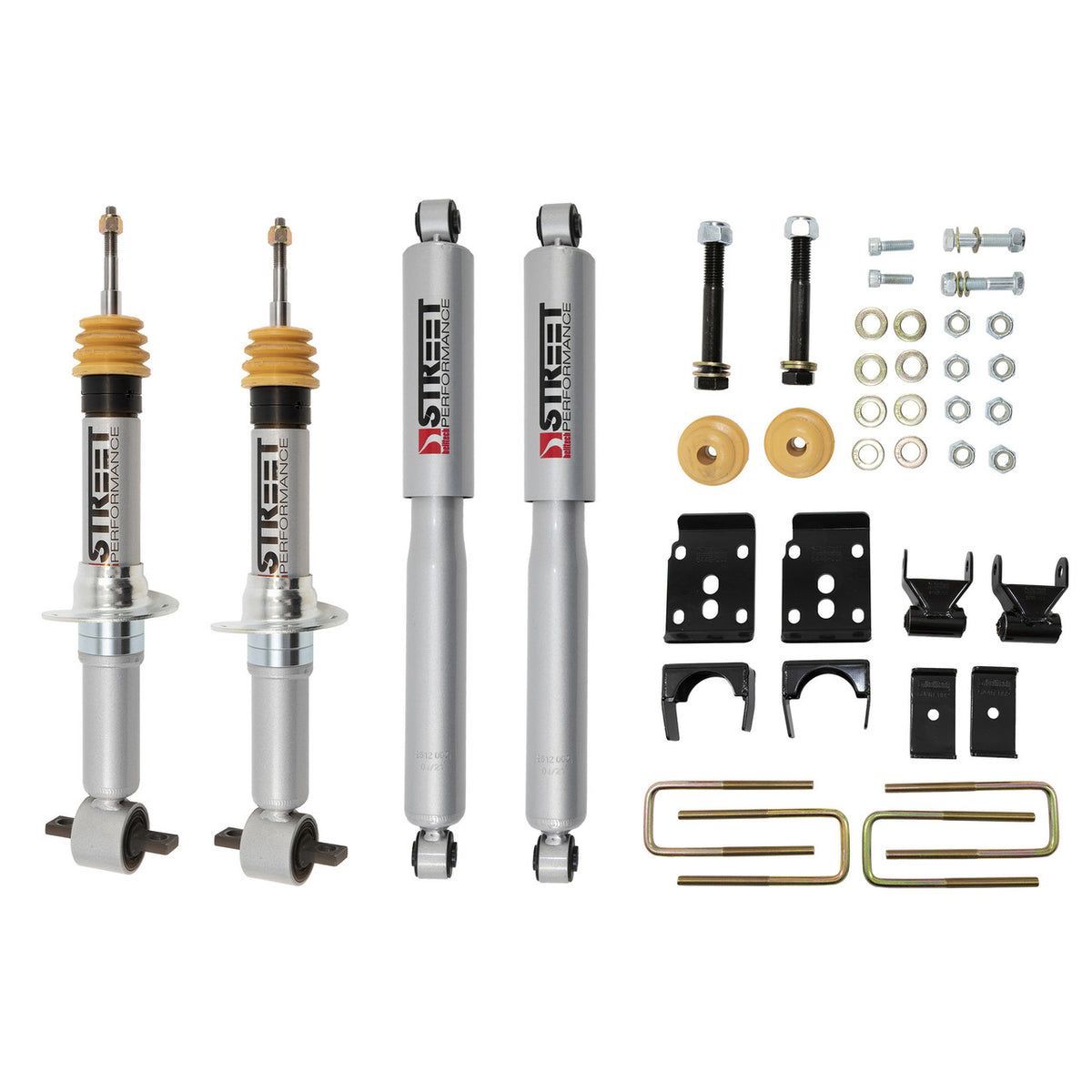 Belltech 2015+ for Ford F-150 1-3in Front 5in Rear Lower Kit With SP Shocks