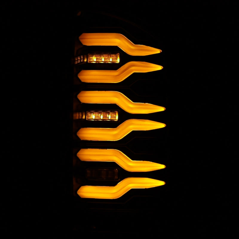 AlphaRex 641020 02-06 Dodge Ram1500/03-06 Dodge Ram 2500/3500 Truck LUXX-Series LED Tail Lights Alpha-Black