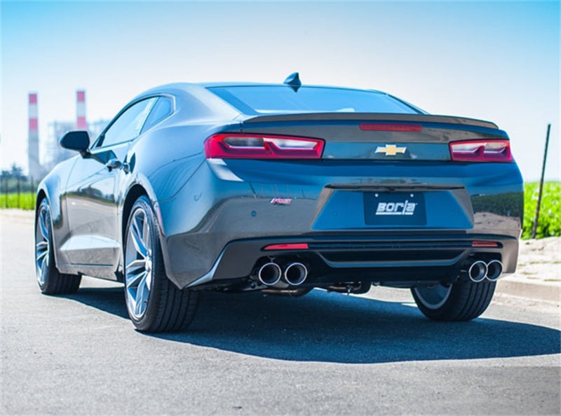 Borla 11926 2016 Chevy Camaro V6 AT/MT S-Type Rear Section Exhaust w/o Dual Mode Valves - #11926