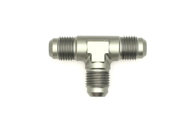 DeatschWerks 6AN Male Flare + 6AN Male Flare To 6AN Male Flare Tee Fitting