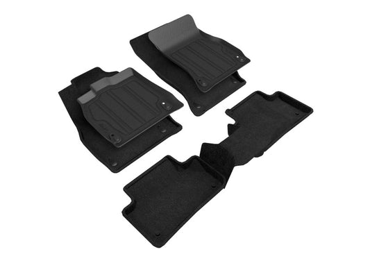 3D MAXpider Elegant Front & Rear Floor Mats for 2018-2024 Audi Q5/Q5 PHEV/SQ5