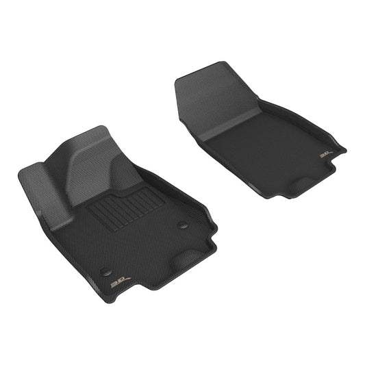 3D MAXpider Kagu Rear Floor Mats for 2024-2026 Chevrolet Equinox EV