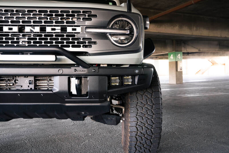 DV8 Offroad 21-22 Ford Bronco Factory Bumper Pocket Light Mount (Pair) 3in LED Pod Lights - #LBBR-05
