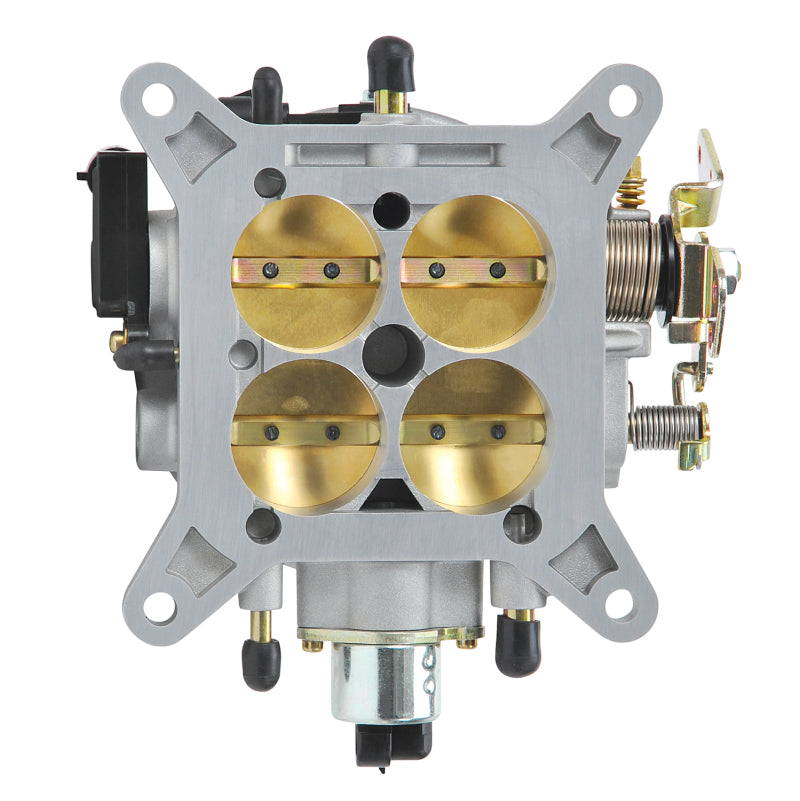 Edelbrock 4150 Throttle Body Victor EFI 4-Barrel 4150 Style Flange 1.75 in Bores Die Cast
