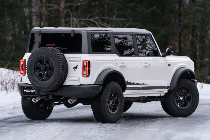 MBRP Bronco, 2-Door/ 4-Door 3in/2.5in CAT-BACK EXHAUST