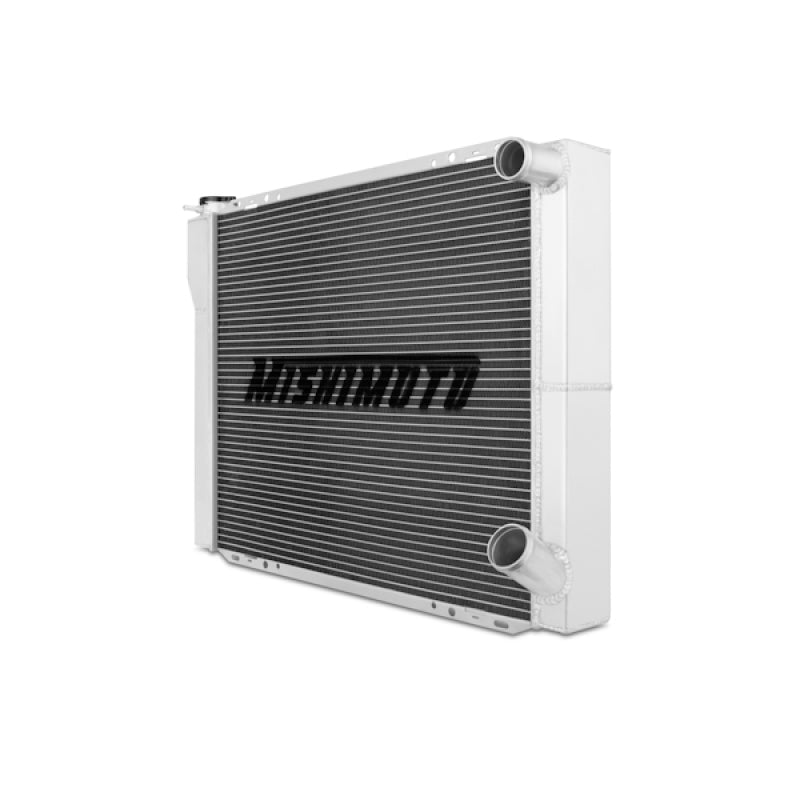 Mishimoto Universal Dual Pass Race Radiator 27x19x3 Inches Aluminum Radiator - #MMRAD-DBP-26