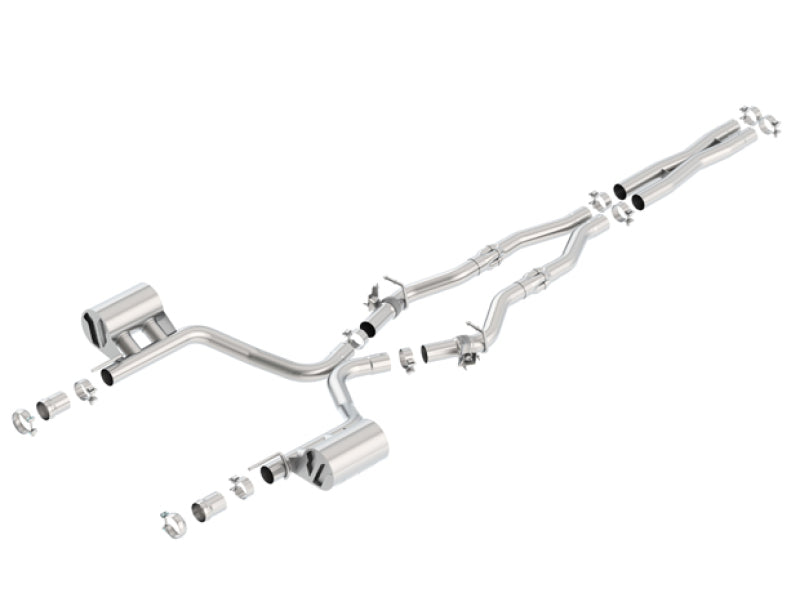 Borla 140714 16-17 Dodge Challenger R/T 5.7L MT/AT ATAK Catback Exhaust (w/MDS Valves ONLY) - #140714