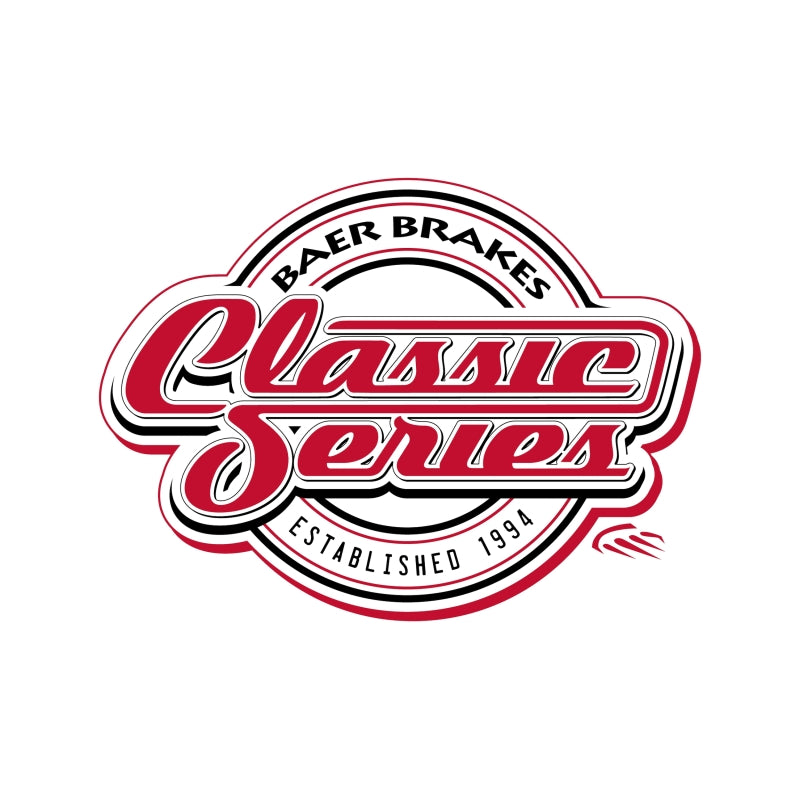 Baer Brakes Rear Ends w/ Ford 9in Early Big Bearing HE 10.5in Classic Series Rear Brake Kit