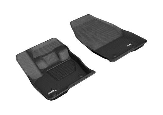 3D MAXpider Kagu Front Floor Mats for 2016-2020 Lincoln MKX/Nautilus