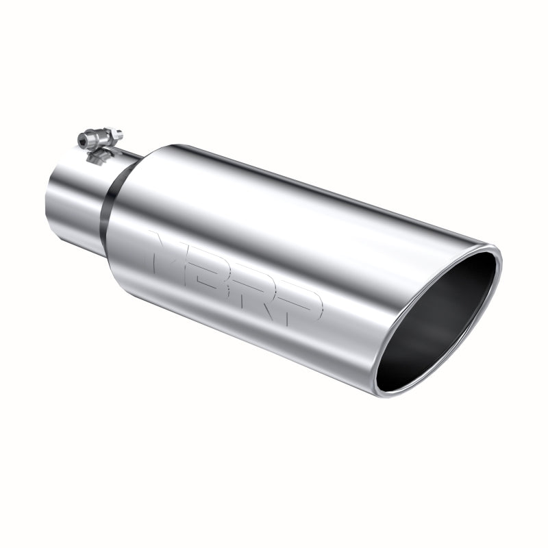 MBRP T5130 Exhaust Tip - 6" OD; Rolled end; 4" ID; 18" length | T304 Stainless