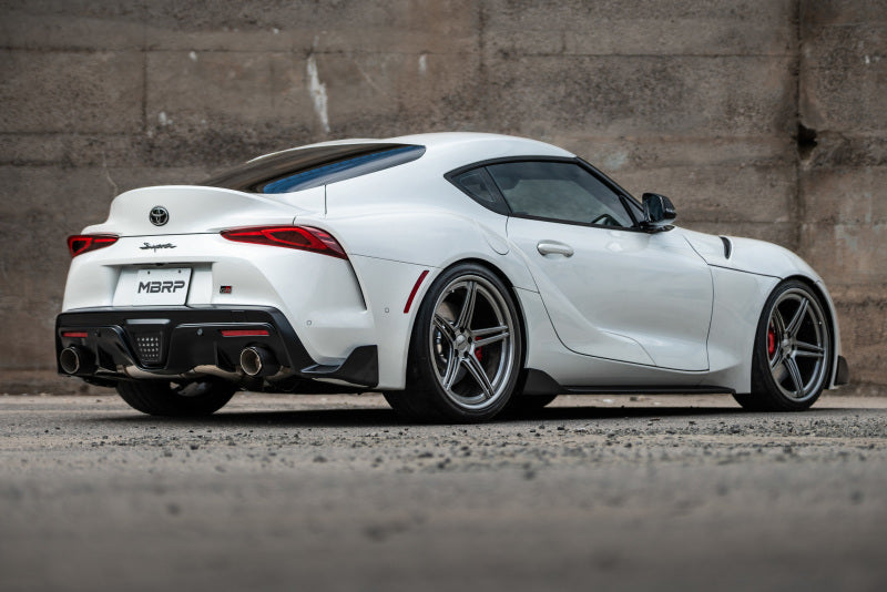 MBRP 2020+ Toyota Supra 3.0L 3in Catback Burnt End Tips - T304