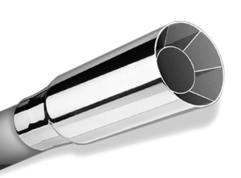 Borla 20103 Universal Polished Tip Single Round Intercooled (inlet 2 1/4in. Outlet 2 1/2in) - #20103