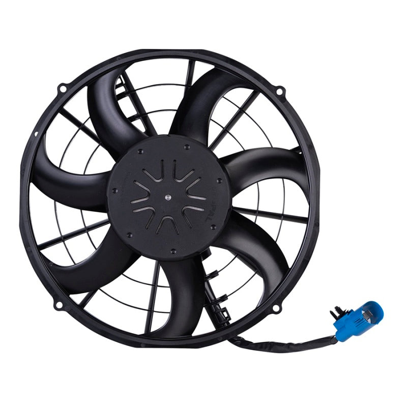 SPAL 30107102-PKG 14 Inch 500W Brushless Electric Fan Drop-In with Jumper Harness