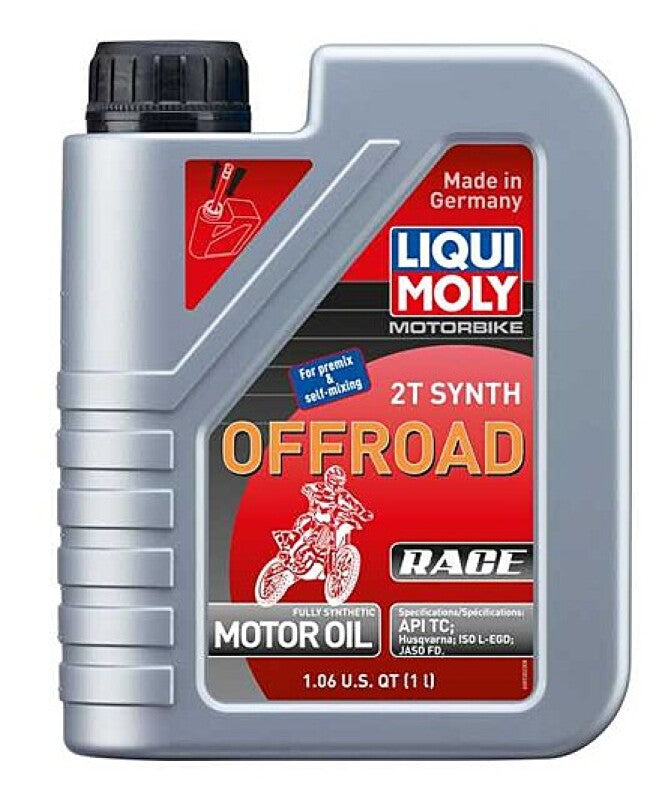 LIQUI MOLY 1L Motorbike 2T Synth Offroad Race (20178) - Pack of 6