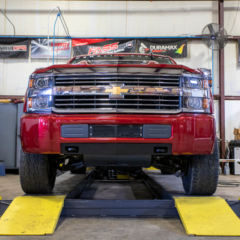 Wehrli Custom Fabrication WCF100425 Bumper Valance Filler Panel with Tow Hooks Raw Finish for 2015-2019 Chevrolet Silverado 2500 HD / 3500 HD